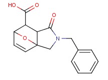 3-benzyl-4-oxo-10-oxa-3-azatricyclo[5.2.1.0~1,5~]dec-8-ene-6-carboxylic acid