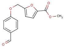 methyl 5-[(4-formylphenoxy)methyl]-2-furoate