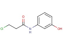 3-chloro-N-(3-hydroxyphenyl)propanamide