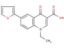 1-ethyl-6-(2-furyl)-4-oxo-1,4-dihydroquinoline-3-carboxylic acid