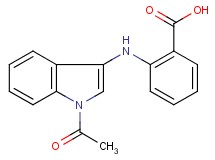 2-[(1-acetyl-1H-indol-3-yl)amino]benzoic acid