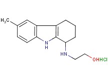 2-[(6-methyl-2,3,4,9-tetrahydro-1H-carbazol-1-yl)amino]ethanol hydrochloride