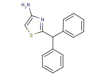 2-(diphenylmethyl)-1,3-thiazol-4-amine