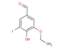 3-ethoxy-4-hydroxy-5-iodobenzaldehyde