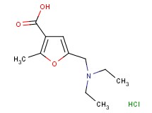 5-[(diethylamino)methyl]-2-methyl-3-furoic acid hydrochloride