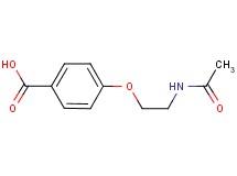 4-[2-(acetylamino)ethoxy]benzoic acid
