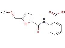 2-{[5-(methoxymethyl)-2-furoyl]amino}benzoic acid