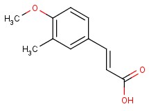 3-(4-methoxy-3-methylphenyl)acrylic acid