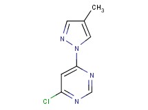 4-chloro-6-(4-methyl-1H-pyrazol-1-yl)pyrimidine