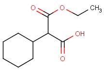 2-cyclohexyl-3-ethoxy-3-oxopropanoic acid
