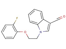 1-[2-(2-fluorophenoxy)ethyl]-1H-indole-3-carbaldehyde