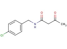 N-(4-chlorobenzyl)-3-oxobutanamide