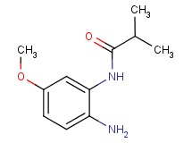 N-(2-amino-5-methoxyphenyl)-2-methylpropanamide N-(2-amino-5-methoxyphenyl)-2-methylpropanamide