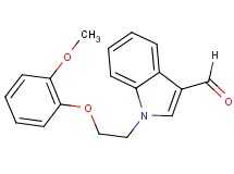 1-[2-(2-methoxyphenoxy)ethyl]-1H-indole-3-carbaldehyde