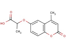 2-[(4-methyl-2-oxo-2H-chromen-6-yl)oxy]propanoic acid