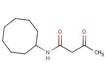 N-cyclooctyl-3-oxobutanamide