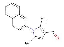 2,5-dimethyl-1-(2-naphthyl)-1H-pyrrole-3-carbaldehyde