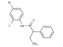 N-(4-bromo-2-fluorophenyl)-2-phenylbutanamide