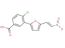 4-chloro-3-{5-[(E)-2-nitrovinyl]-2-furyl}benzoic acid