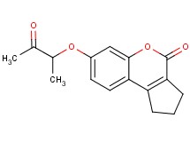 7-(1-methyl-2-oxopropoxy)-2,3-dihydrocyclopenta[c]chromen-4(1H)-one