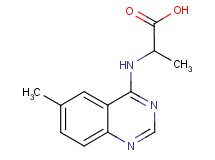 N-(6-methyl-4-quinazolinyl)alanine hydrochloride