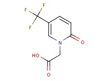 [2-oxo-5-(trifluoromethyl)-1(2H)-pyridinyl]acetic acid
