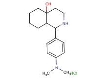 1-[4-(dimethylamino)phenyl]octahydro-4a(2H)-isoquinolinol hydrochloride