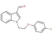 1-[2-(4-fluorophenoxy)ethyl]-1H-indole-3-carbaldehyde