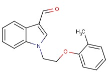 1-[2-(2-methylphenoxy)ethyl]-1H-indole-3-carbaldehyde