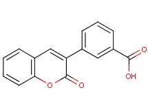 3-(2-oxo-2H-chromen-3-yl)benzoic acid