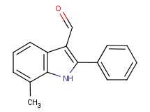 7-methyl-2-phenyl-1H-indole-3-carbaldehyde