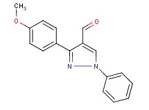 3-(4-methoxyphenyl)-1-phenyl-1H-pyrazole-4-carbaldehyde