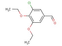 3-chloro-4,5-diethoxybenzaldehyde