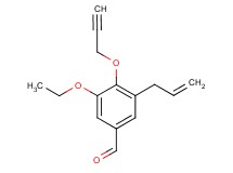 3-allyl-5-ethoxy-4-(2-propyn-1-yloxy)benzaldehyde