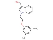 1-[2-(3,5-dimethylphenoxy)ethyl]-1H-indole-3-carbaldehyde