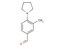 3-methyl-4-pyrrolidin-1-ylbenzaldehyde