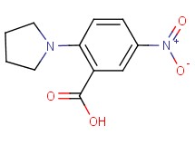 5-nitro-2-pyrrolidin-1-ylbenzoic acid