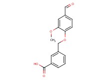 3-[(4-formyl-2-methoxyphenoxy)methyl]benzoic acid