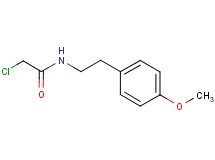 2-chloro-N-[2-(4-methoxyphenyl)ethyl]acetamide