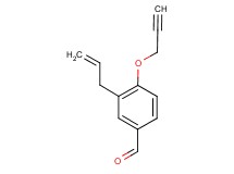 3-allyl-4-(2-propyn-1-yloxy)benzaldehyde