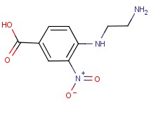 4-[(2-aminoethyl)amino]-3-nitrobenzoic acid