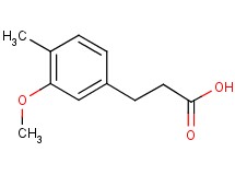 3-(3-methoxy-4-methylphenyl)propanoic acid