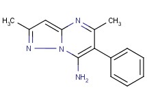 2,5-dimethyl-6-phenylpyrazolo[1,5-a]pyrimidin-7-amine