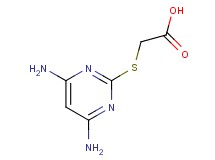 [(4,6-diaminopyrimidin-2-yl)thio]acetic acid