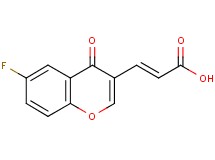 (2E)-3-(6-fluoro-4-oxo-4H-chromen-3-yl)acrylic acid