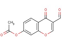 3-formyl-4-oxo-4H-chromen-7-yl acetate