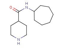N-cycloheptylpiperidine-4-carboxamide