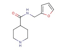 N-(2-furylmethyl)piperidine-4-carboxamide