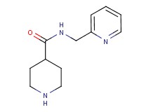 N-(pyridin-2-ylmethyl)piperidine-4-carboxamide