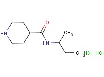 N-(sec-butyl)-4-piperidinecarboxamide dihydrochloride